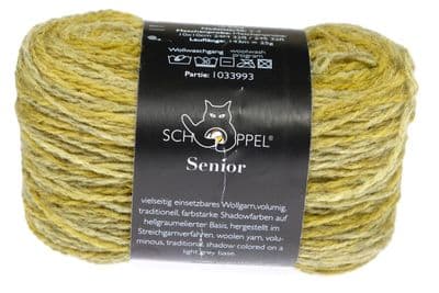 Schoppel-Wolle SENIOR 2613 Golden Olive by Dibadu