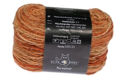 Schoppel-Wolle SENIOR 2614 Sherry by Dibadu