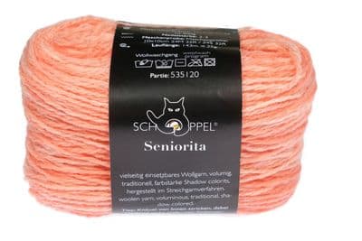 Schoppel-Wolle SENIORITA 2611 Salmon by Dibadu