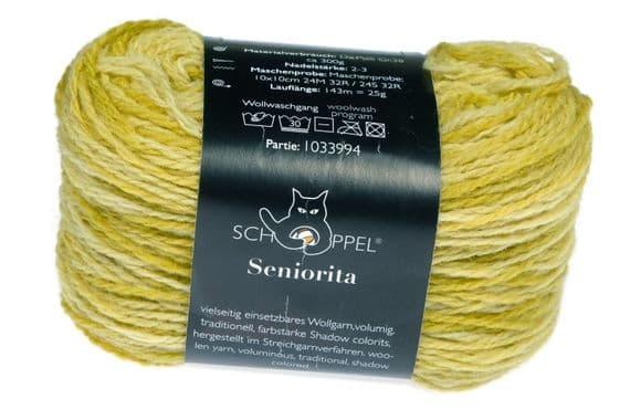 Schoppel-Wolle SENIORITA 2613 Golden Olive