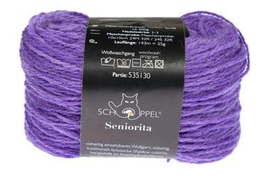 Schoppel-Wolle SENIORITA 2618 Purple Cloud by Dibadu