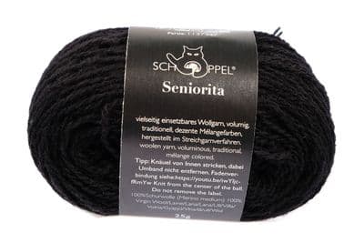 Schoppel-Wolle SENIORITA 880 Black