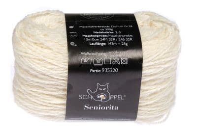 Schoppel-Wolle SENIORITA 980 Off-White