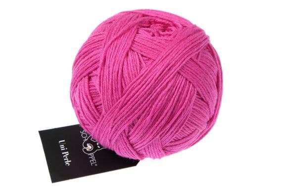 Schoppel-Wolle UNI PERLE 2680 Fuchsia