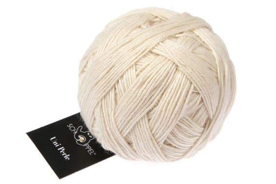 Schoppel-Wolle UNI PERLE 980 Off-White