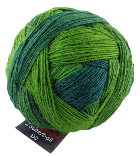 Schoppel-Wolle ZAUBERBALL 100 evergreen 2168