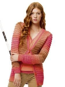 SOL degradé CARDIGAN Free Pattern