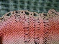 SOL degradé DROP STITCH COWL Free Pattern