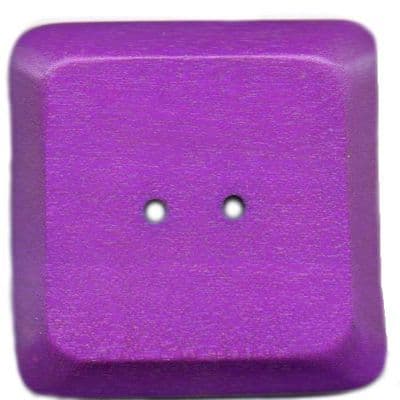 Square Button 4.5cm - fuchsia