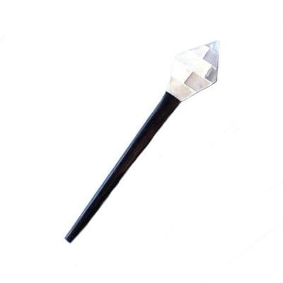 Wooden Stick Pin - Darkwood diamond