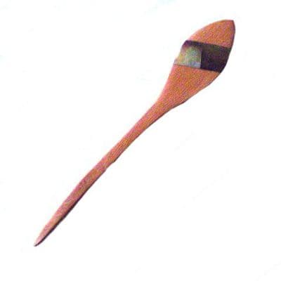 Wooden Stick Pin - Rosewood leaf