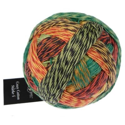 ZAUBERBALL CRAZY COTTON 4 PLY planet autumn 2627