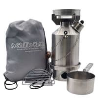 1.0ltr Whistling Explorer Ghillie Kettle - Choice of Models & Accessories