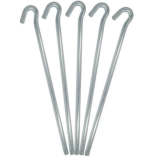 10 x 7" Tent Pegs - Essential Bushcraft Accessory