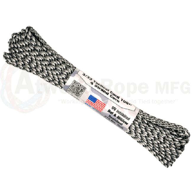 275 Paracord - US Made - Urban Camouflage - 100' (30m)