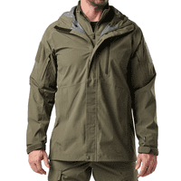5.11 Tactical Force Rainshell Waterproof Jacket - Ranger Green