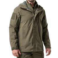 5.11 Tactical Force Rainshell Waterproof Jacket - Ranger Green