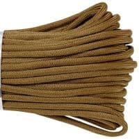 550 Paracord US Made GSA Compliant - Coyote Brown