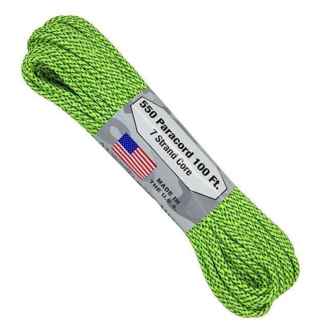 550 Paracord US Made GSA Compliant - Green Spec