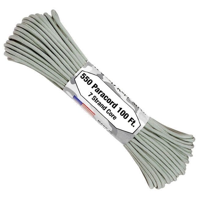 550 Paracord US Made GSA Compliant - Grey