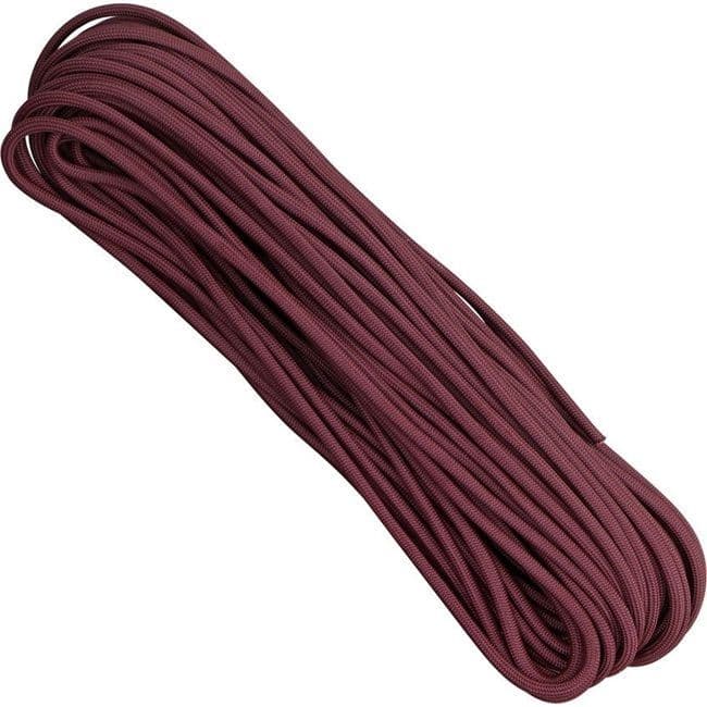 550 Paracord US Made GSA Compliant - Maroon/Burgundy