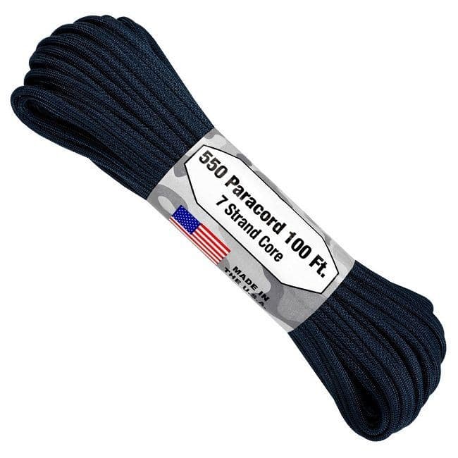 550 Paracord US Made GSA Compliant - Navy Blue