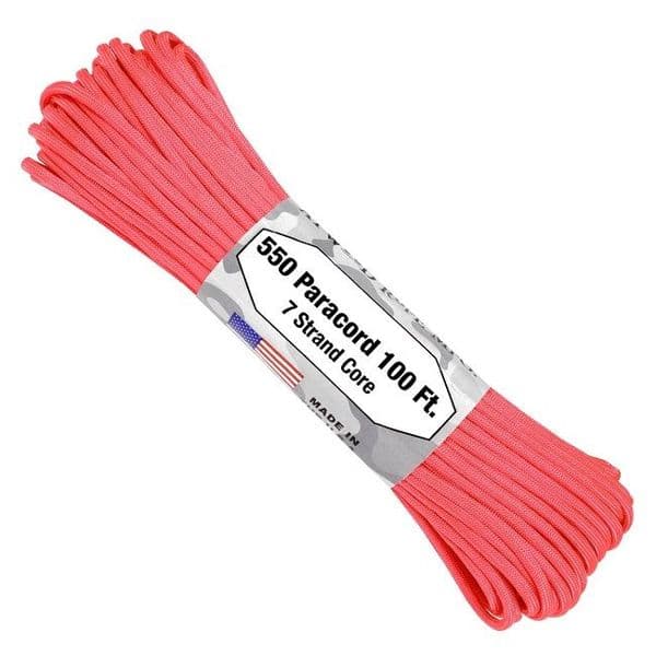 550 Paracord US Made GSA Compliant - Pink