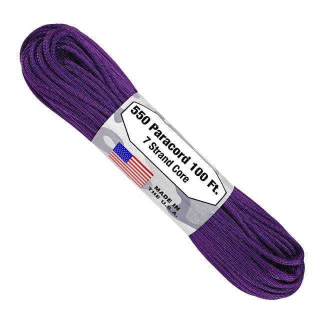 550 Paracord US Made GSA Compliant - Purple