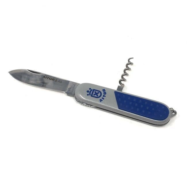 Aitor Great Fifth Folding Lock Multitool Knife - Silver/Blue - EX DISPLAY 2
