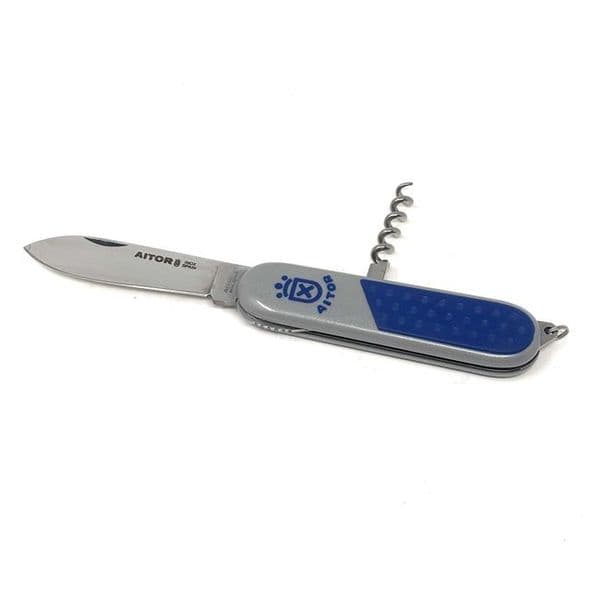Aitor Great Fifth Folding Lock Multitool Knife - Silver/Blue - EX DISPLAY 3