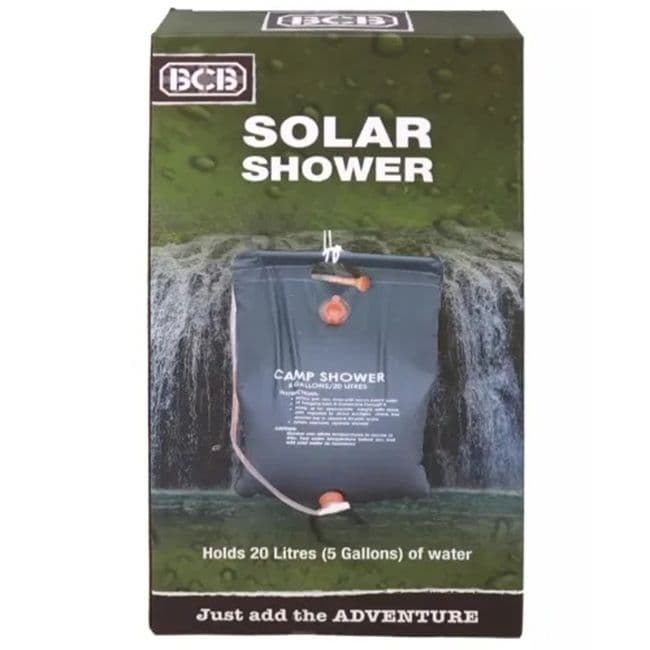 BCB 5 Gallon / 20 Litre Solar Shower