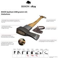 Bison Spalt Axe - A Great Splitting Tool