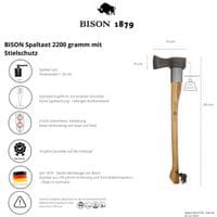 Bison Spalt Axe - A Great Splitting Tool