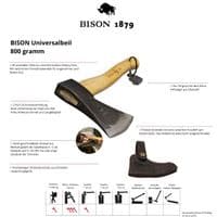 Bison Universal Hatchet - 800g