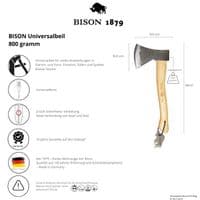 Bison Universal Hatchet - 800g