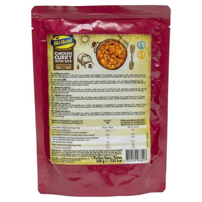 Bla Band Chicken Curry with Rice