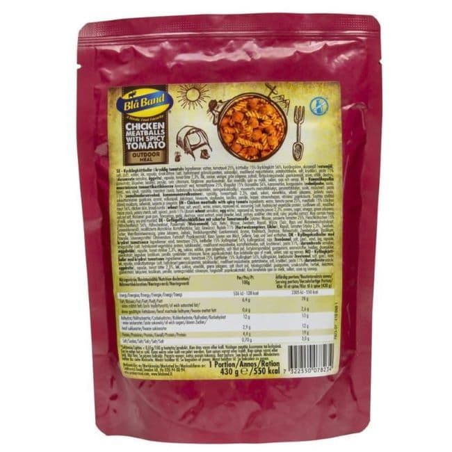 Bla Band Chicken Meatballs with Spicy Tomato