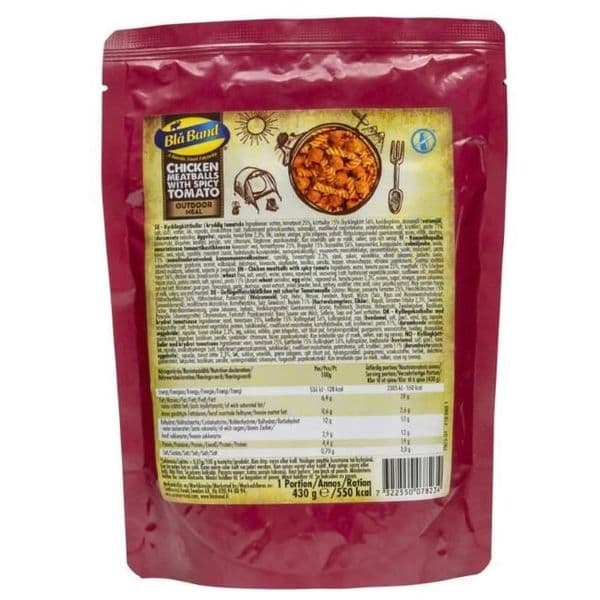 Bla Band Chicken Meatballs with Spicy Tomato