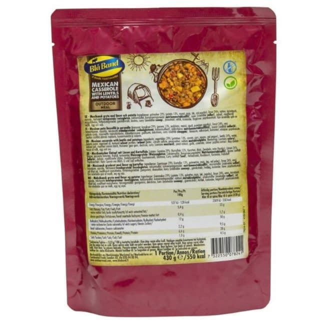 Bla Band Mexican Casserole with Lentil and Potato