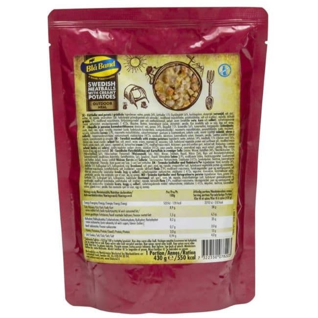 Bla Band Swedish Meatballs with Creamy Potatoes