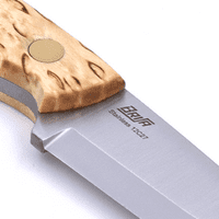 Brisa Necker 70 Knife - Curly Birch
