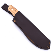 Brisa Nessmuk 125 Bushcraft Knife - Stabilised Curly Birch