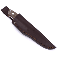 Brisa Trapper 95 Knife - Green Micarta