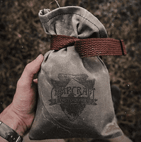 Campcraft Outdoors Waxed Cotton Canvas Tinder Bag