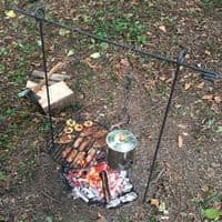 Campfire Cookshop 2 in 1 Tripod - Includes 2 sets of hooks and chain!