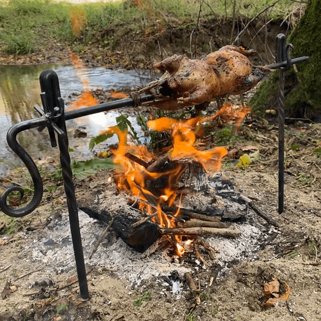 Campfire Cookshop Ground Spit