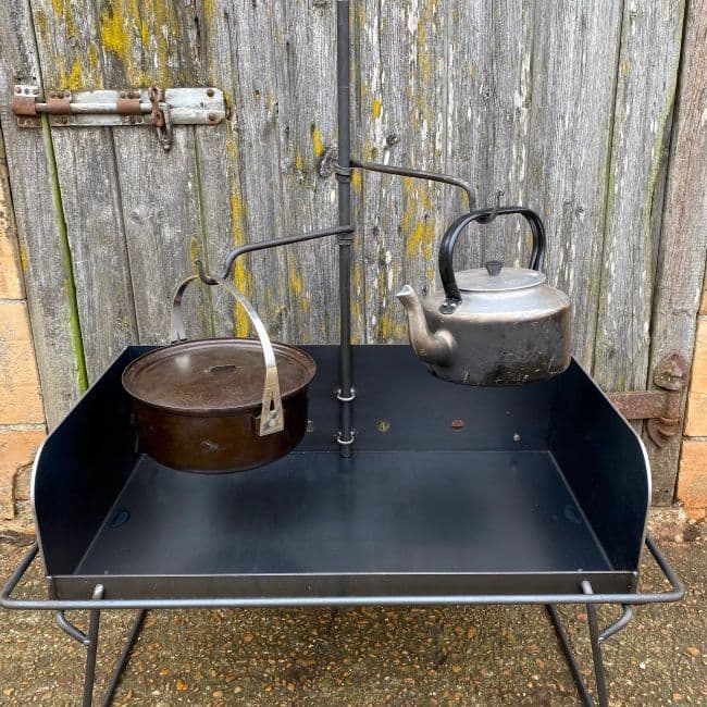 Campfire Cookshop Wilderness Firepit Grill Pot Hanger