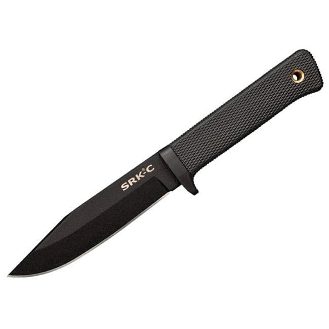 Cold Steel SRK Compact - Survival Rescue Knife - Carbon Steel - Black