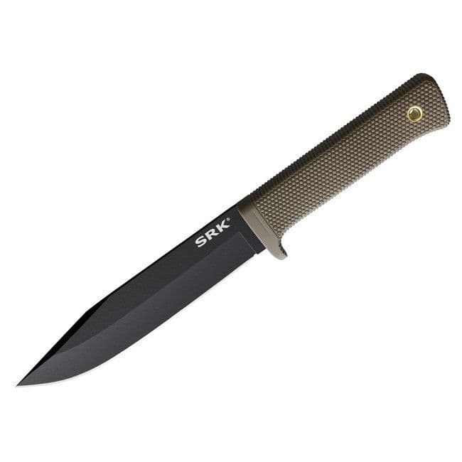 Cold Steel SRK - Survival Rescue Knife - Carbon Steel - Dark Earth