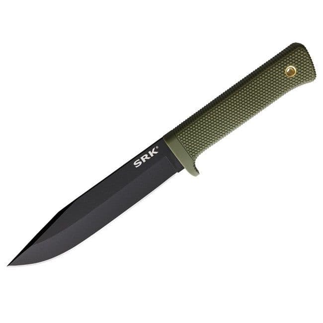 Cold Steel SRK - Survival Rescue Knife - Carbon Steel - Olive Drab